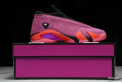 DH4121-600 SHOCKING 14 PINK (W) JORDAN LOW RETRO 1020